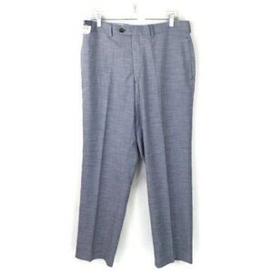Ralph Ralph Lauren Comfort Flex Flat Front Straight Pants Mens Light Blue 34x30